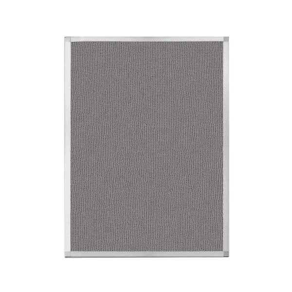 Versare Hush Panel Configurable Cubicle Partition 3' x 4' Slate Fabric 1850317 - main
